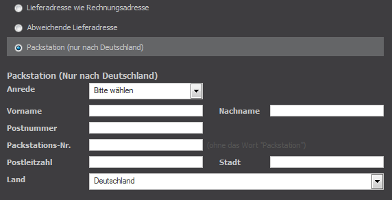 Bei Linsenpate Kontaktlinsen an Packstation schicken lassen