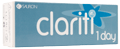 Silikon-Hydrogel Tageslinse "Clariti 1day" von Sauflon